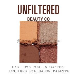 Unfiltered Beauty Eye Love You Eyeshadow Palette